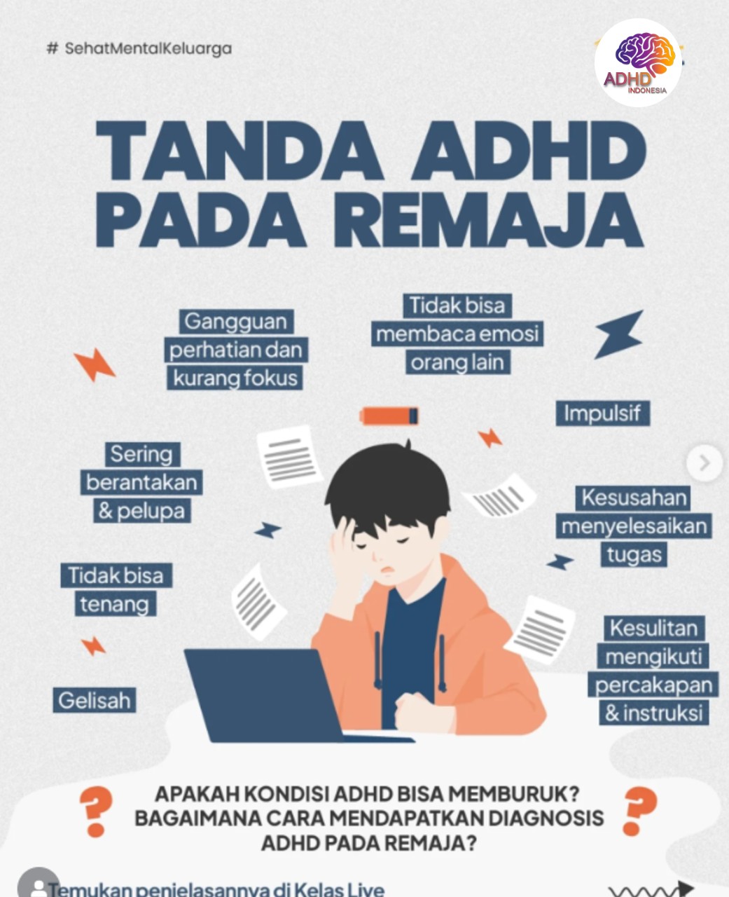 Screening ADHD Non-Diagnostik: Edukasi Awal bagi Orang Tua di Kota Singkawang