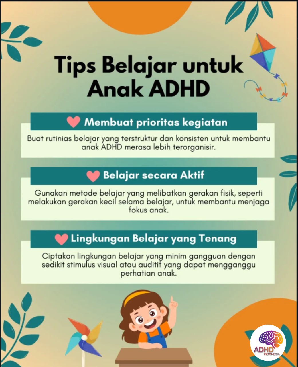 Strategi Belajar yang Cocok untuk Anak ADHD di Kota Singkawang