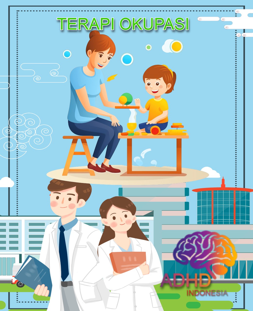 Rujukan untuk Terapi Okupasi untuk Anak ADHD Indonesia Kota Singkawang